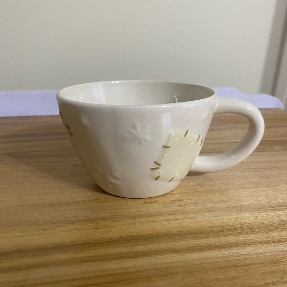 Hallmark Ivory Ceramic Mug with Subtle Design